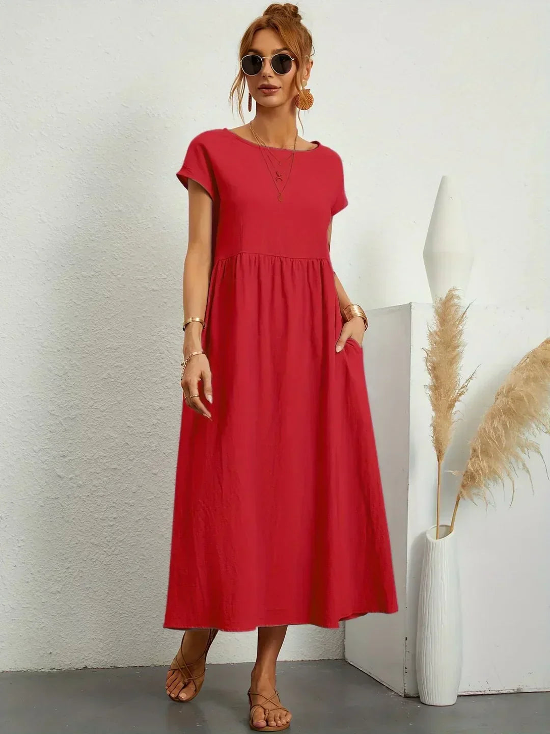 Gabriela | Airy Midi Dress