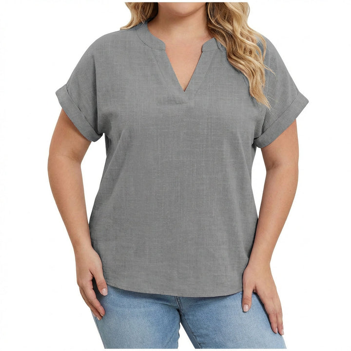 Vienna | Relaxed V-Neck Blouse