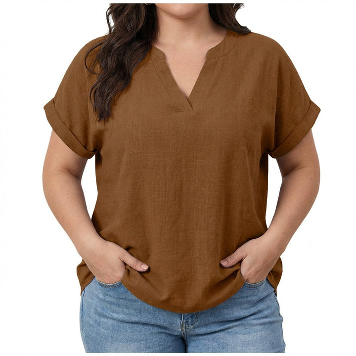 Vienna | Relaxed V-Neck Blouse