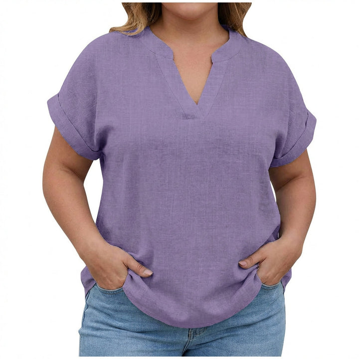 Vienna | Relaxed V-Neck Blouse