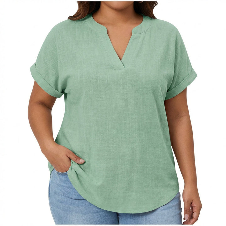 Vienna | Relaxed V-Neck Blouse
