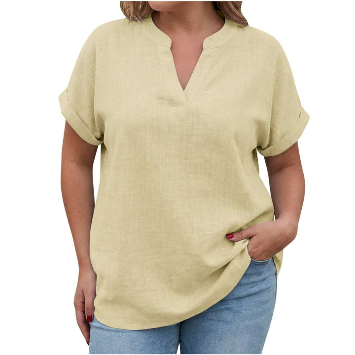 Vienna | Relaxed V-Neck Blouse