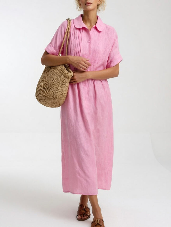 Lena | Airy Summer Shirt Dress