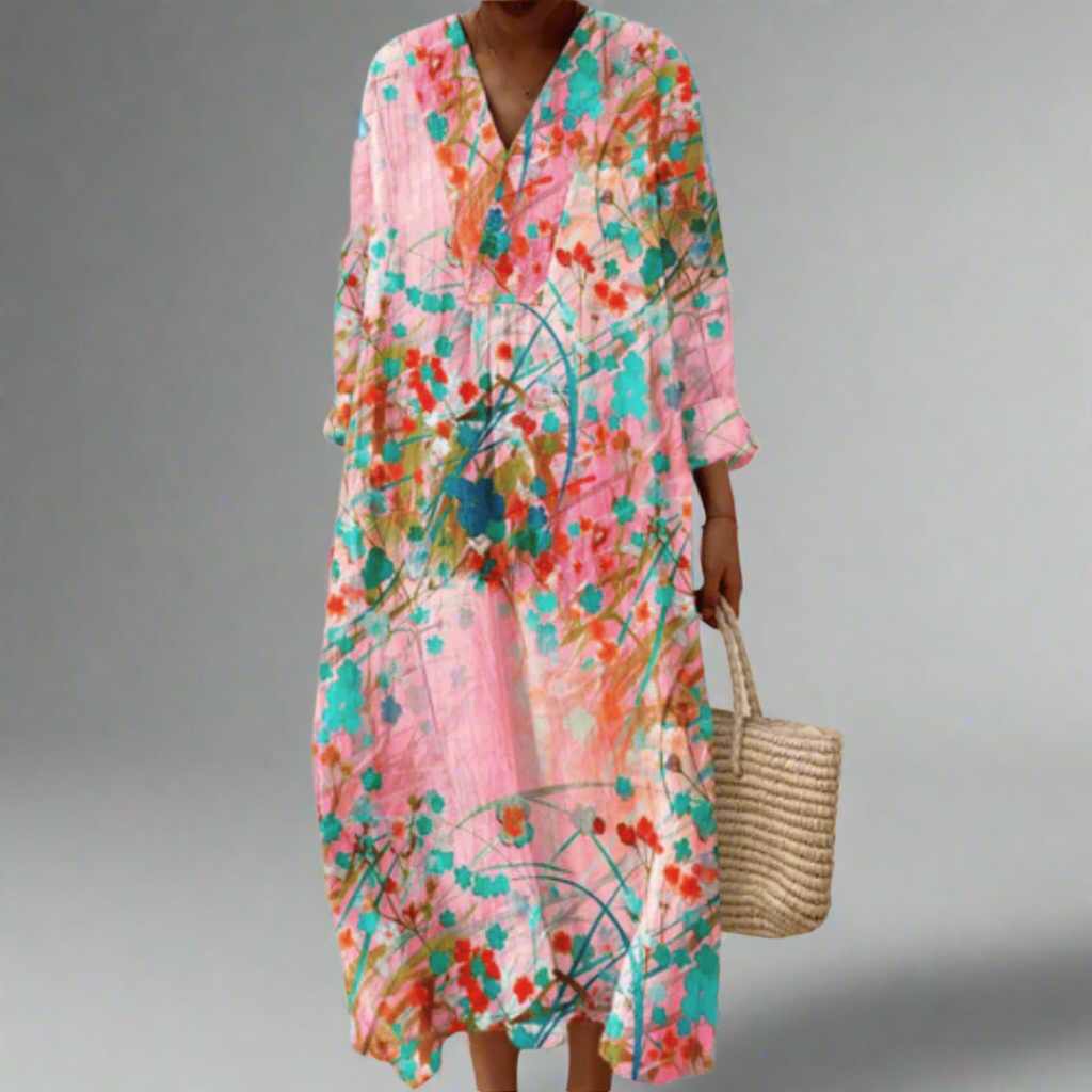 Amy™ | Elegant Geometric Dress