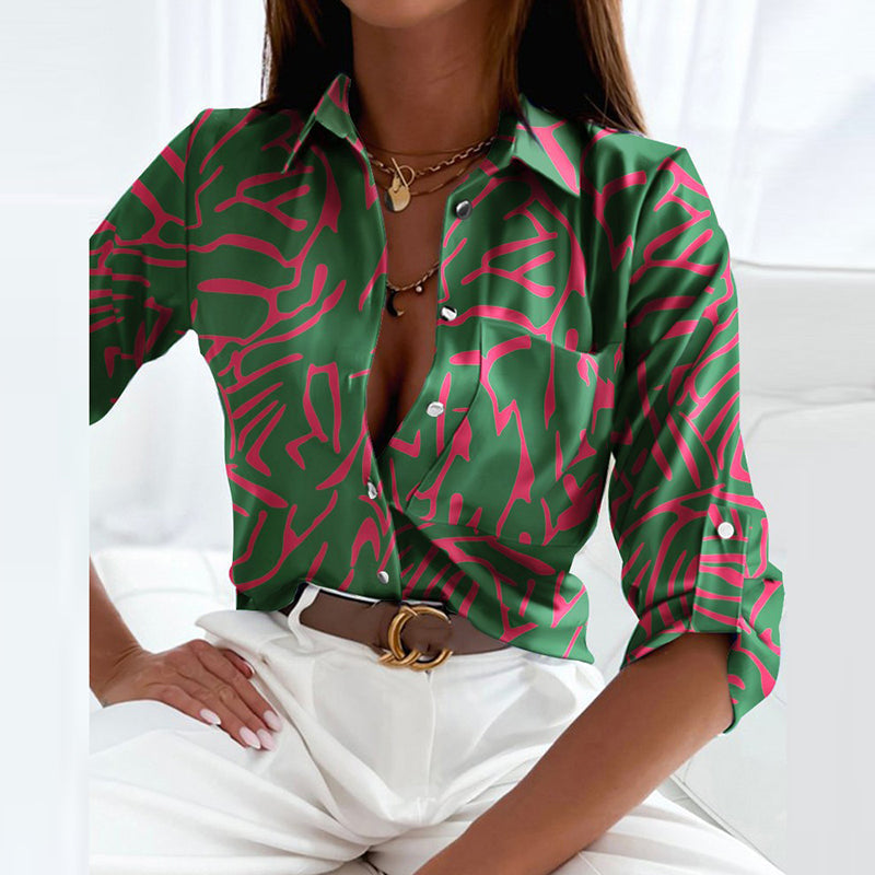 Cindy - Classic Collared Blouse