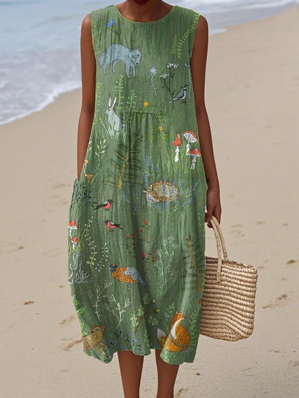 Lila - Everyday Midi Dress