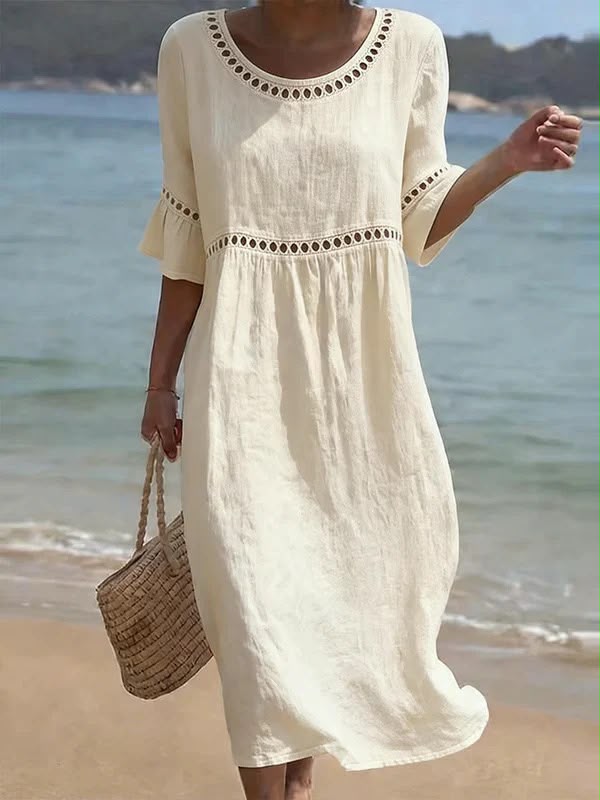 Alicja | Airy Dress with Lace