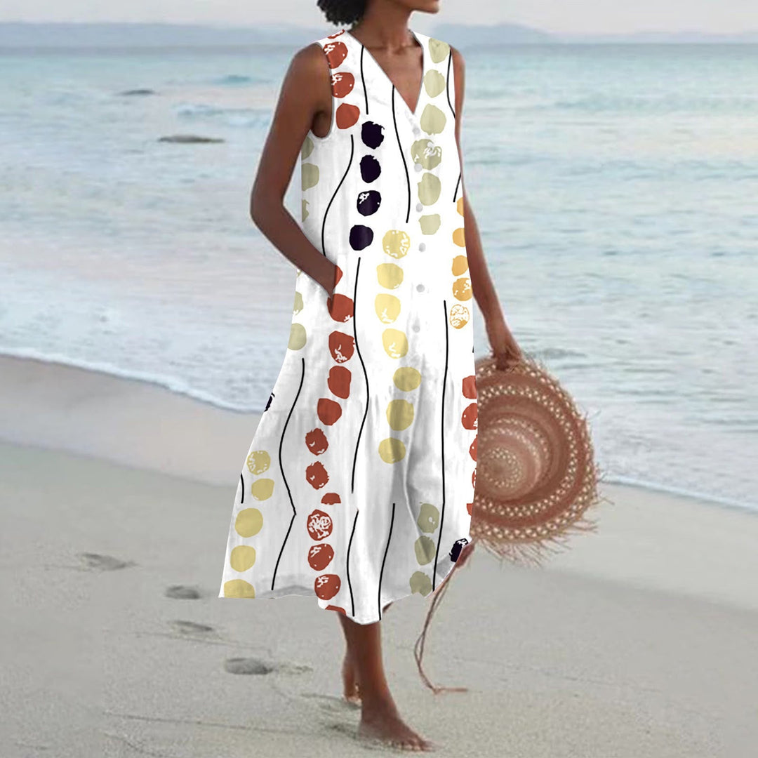 Helena | Dress with Floral Pattern