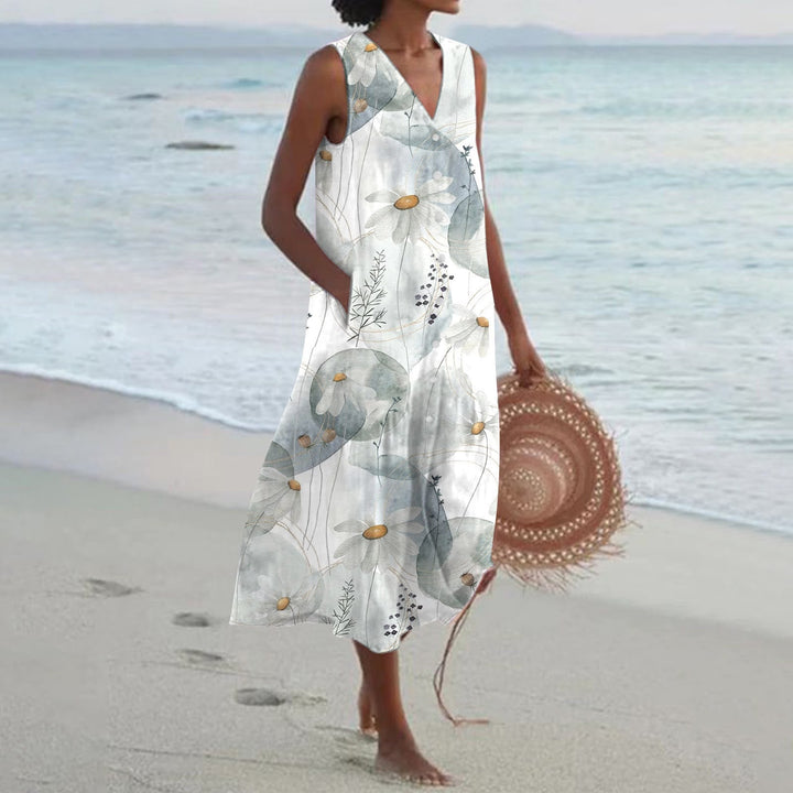 Helena | Dress with Floral Pattern
