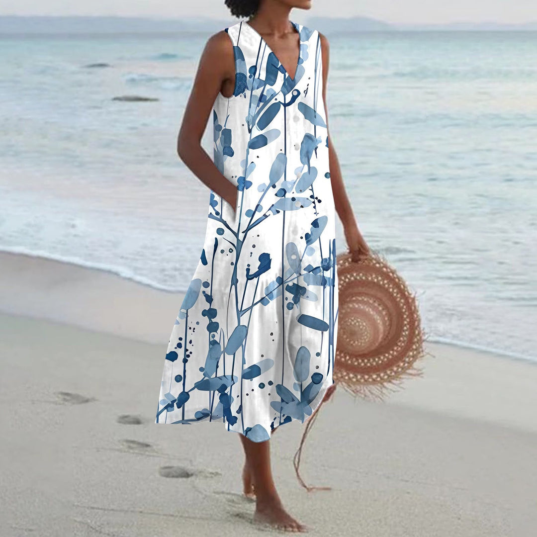 Helena | Dress with Floral Pattern