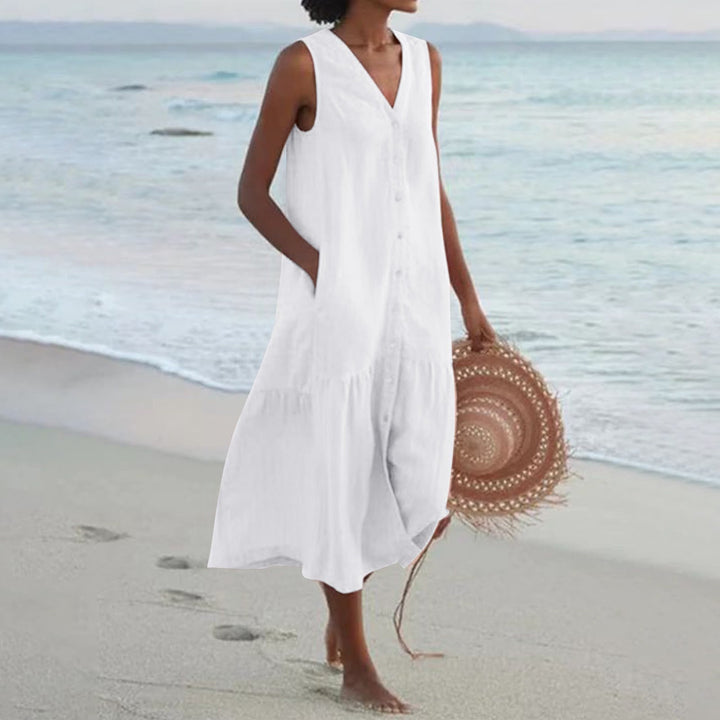 Maja | Dress with Buttons