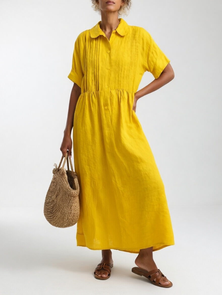Lena | Airy Summer Shirt Dress