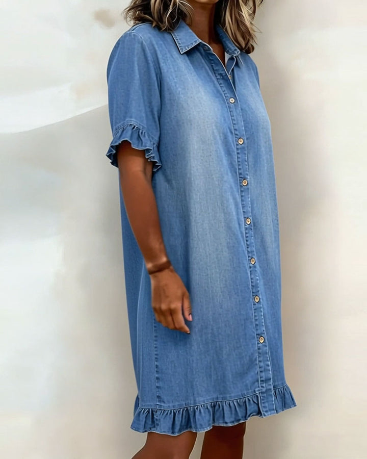 Klara | Loose Denim Dress
