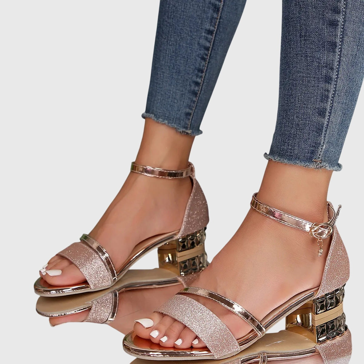 Kendra™ | Stylish Orthopedic Heeled Sandals for Any Occasion