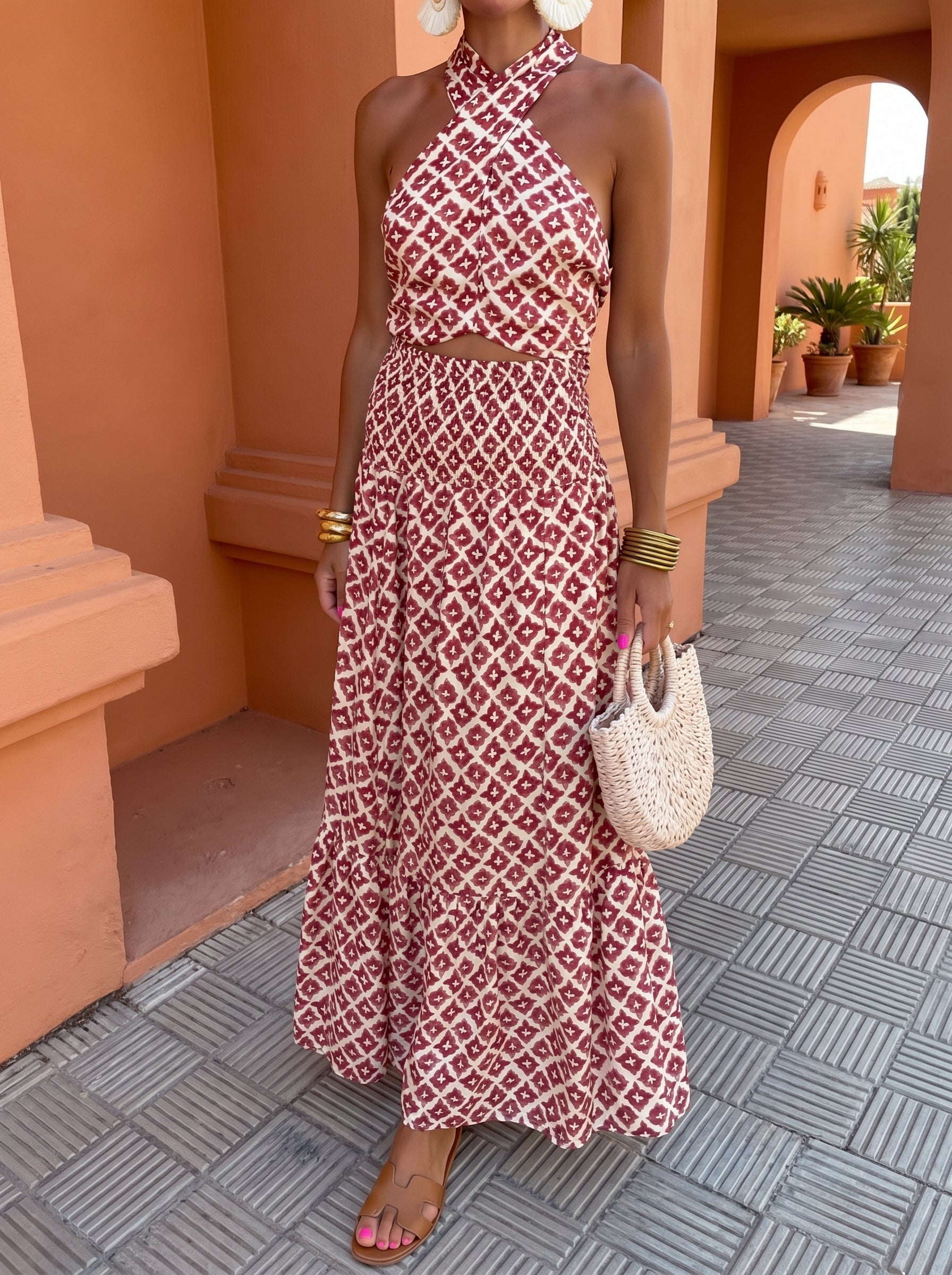 Nora | Elegant Set with Off-the-Shoulder Design