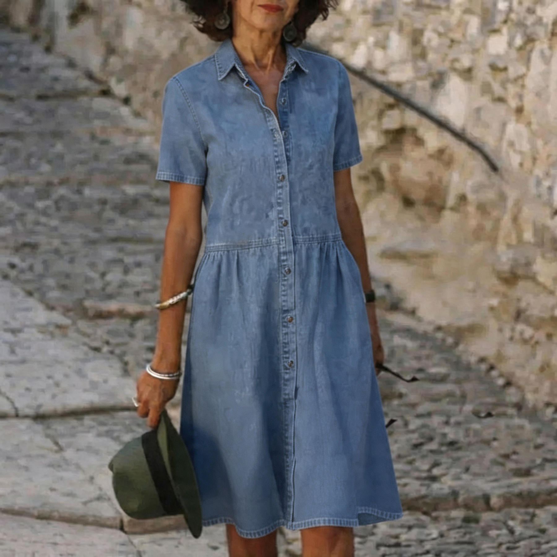 Ada | Everyday Denim Dress