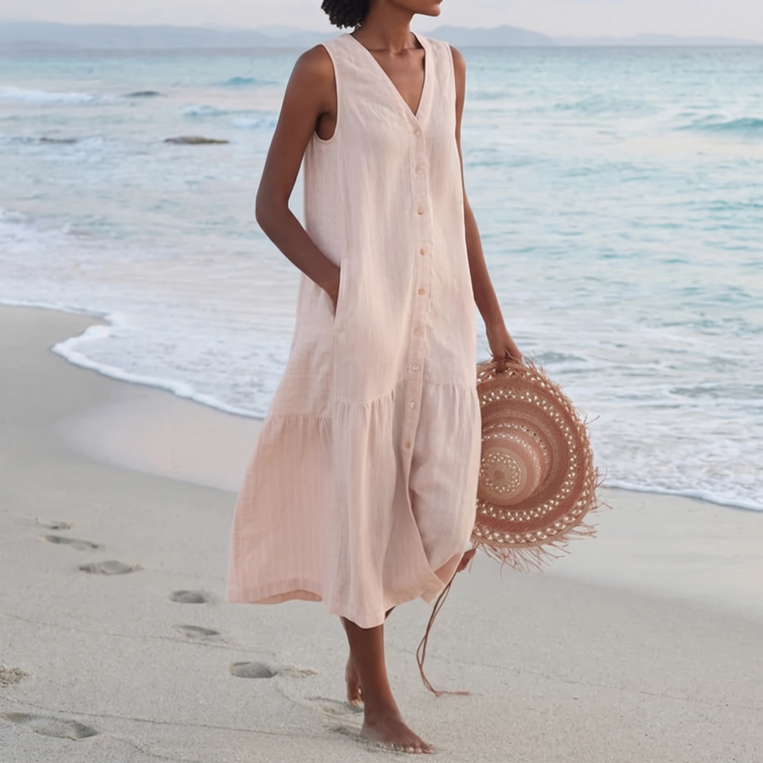 Maja | Dress with Buttons