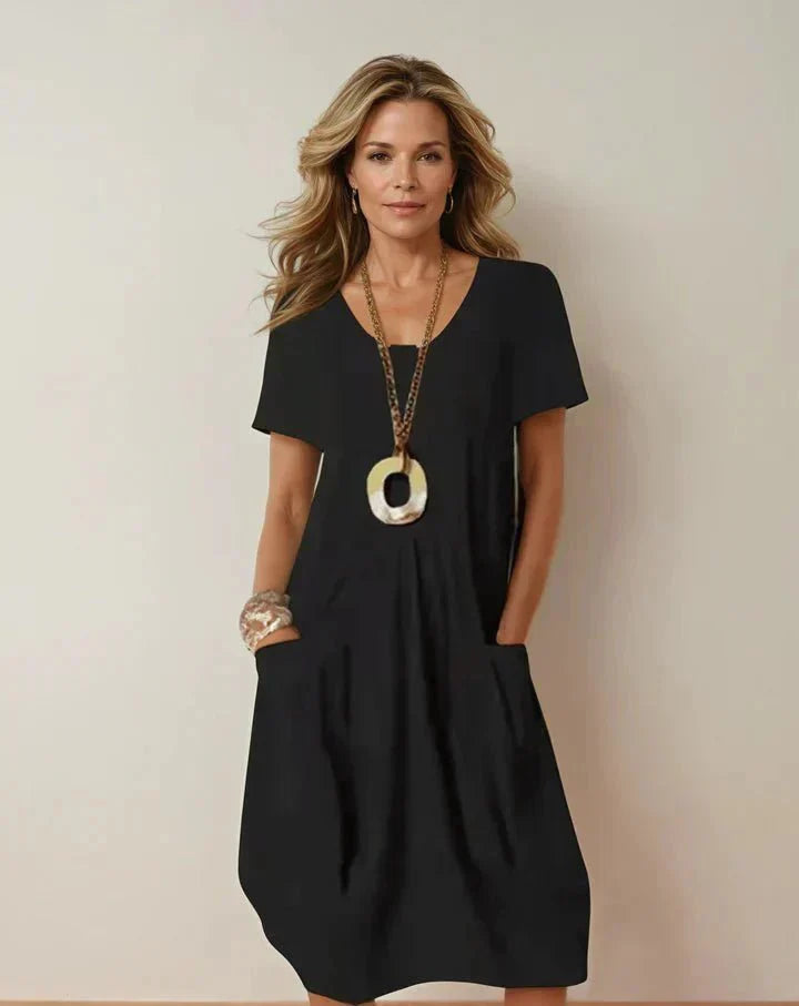 Karina | Loose Casual Dress with Pockets