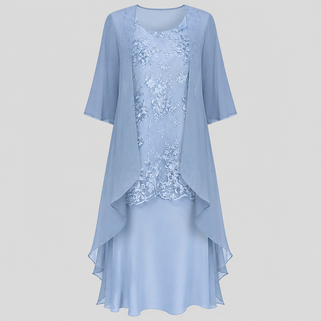 Lumi - Two-Piece Satin Dress