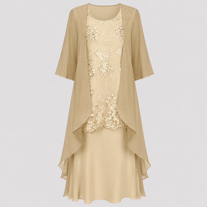 Lumi - Two-Piece Satin Dress