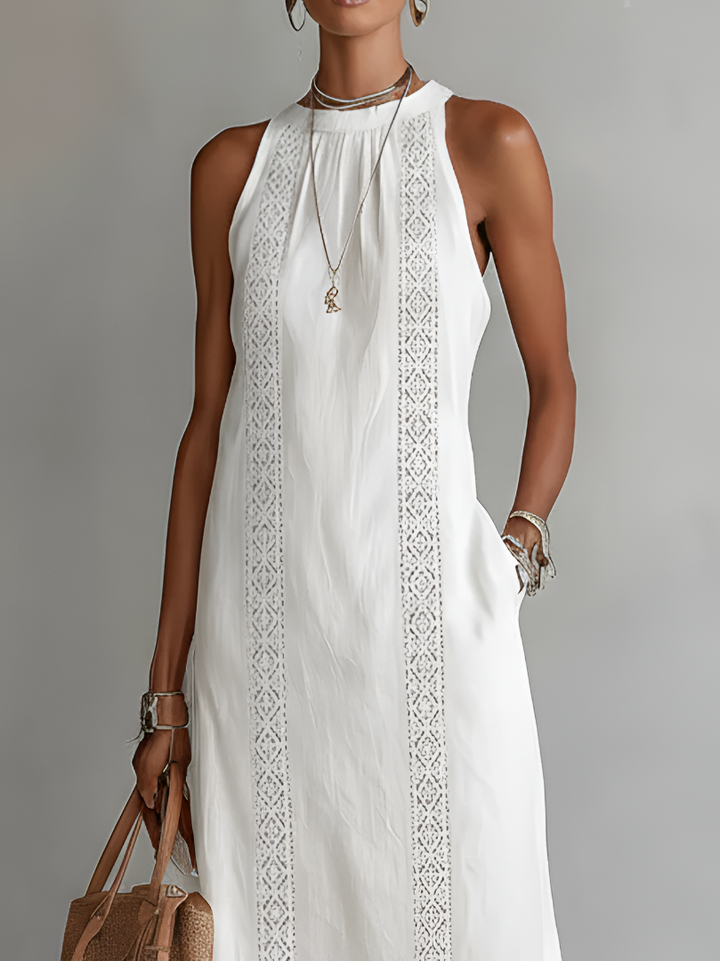 Jimena | Relaxed Collar Midi Dress