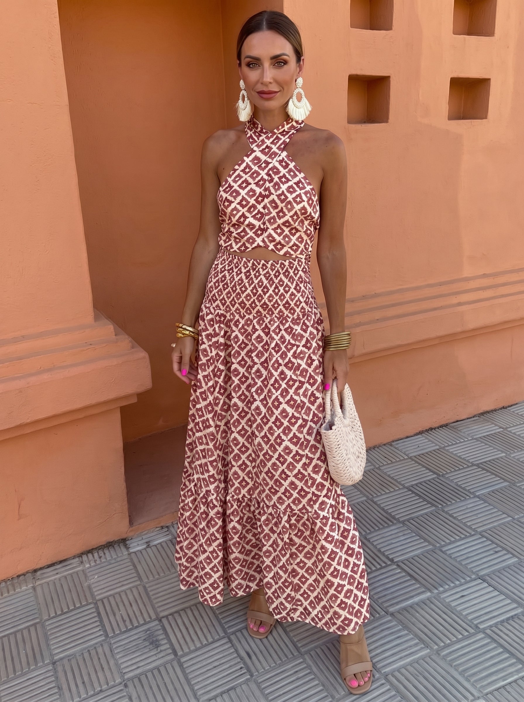 Nora | Elegant Set with Off-the-Shoulder Design