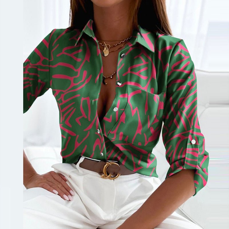 Cindy - Classic Collared Blouse