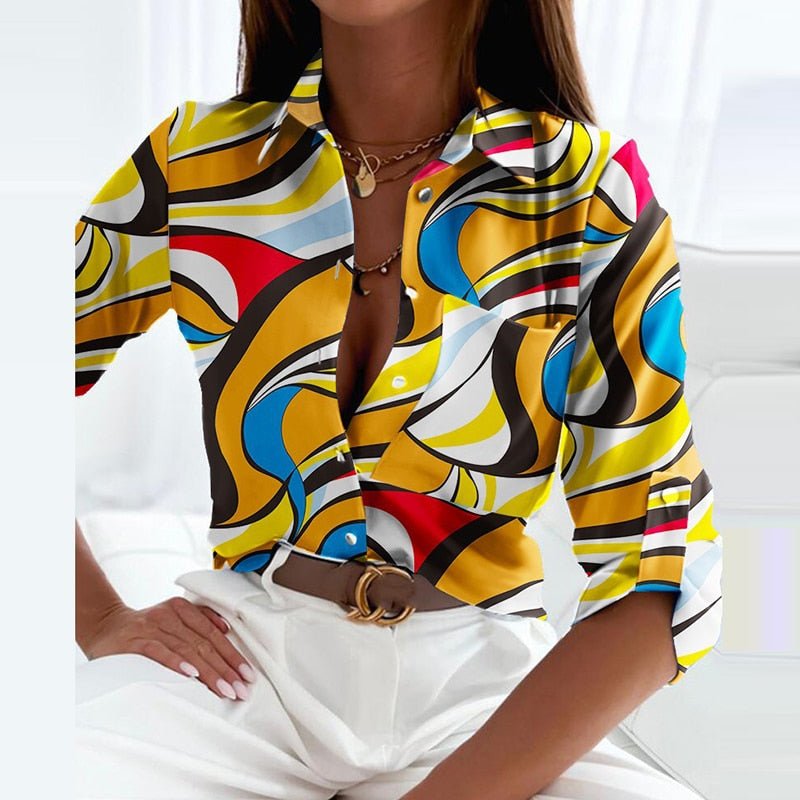 Cindy - Classic Collared Blouse