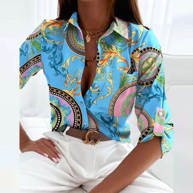 Cindy - Classic Collared Blouse